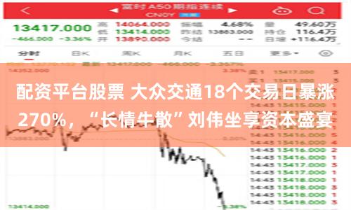 配资平台股票 大众交通18个交易日暴涨270%，“长情牛散”刘伟坐享资本盛宴