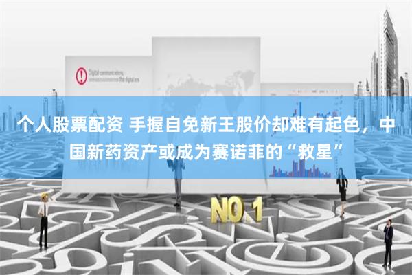个人股票配资 手握自免新王股价却难有起色，中国新药资产或成为赛诺菲的“救星”