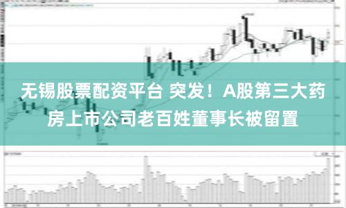 无锡股票配资平台 突发！A股第三大药房上市公司老百姓董事长被留置